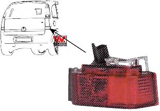 VAN WEZEL 3782940 -  Отражатель